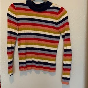 Madewell retro striped sweater